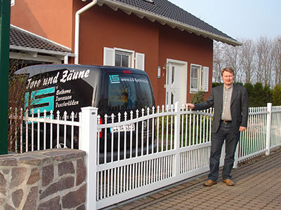 Zäune und Tore aus Aluminium :: Lutz Striegler